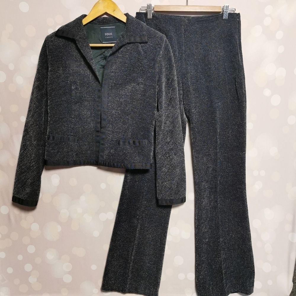 Black pantsuit 